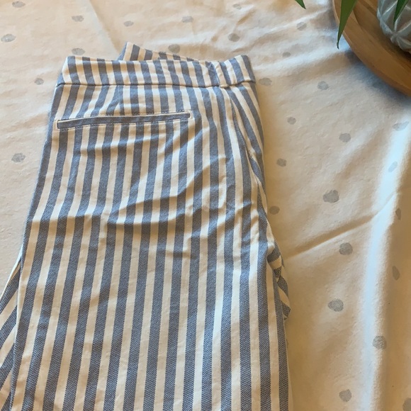 Blue and cream striped dress pants - Picture 3 of 3